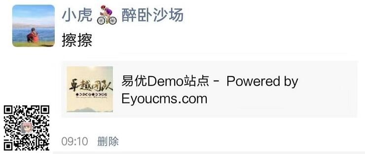 易优微信分享美化插件(eyoucms)(图3)