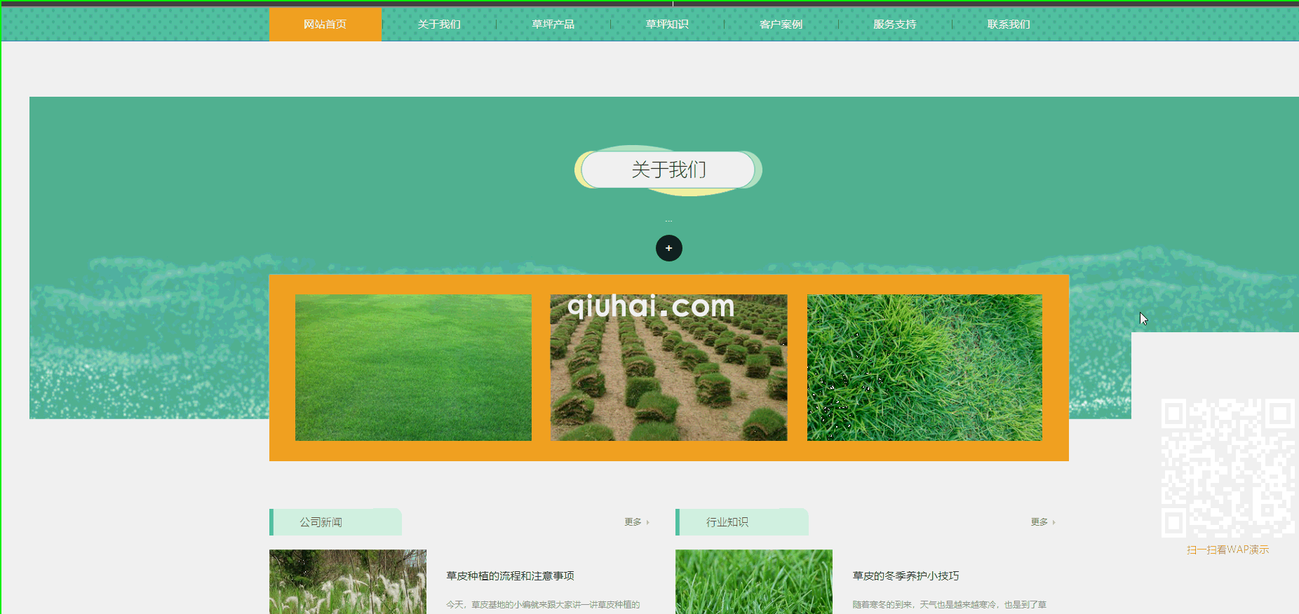 头部导航下拉跟随的效果实例CSS教程(图1) (图1)