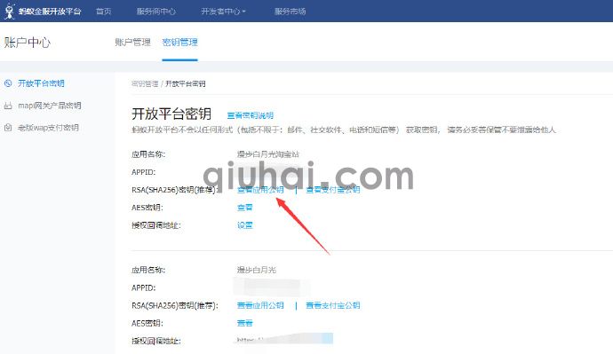 支付宝支付配置教程(图4)
