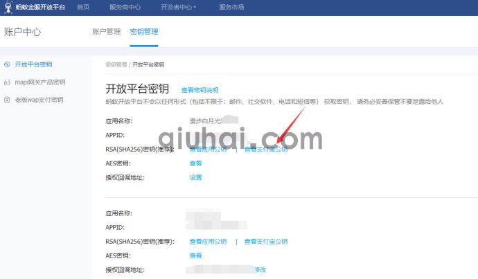 支付宝支付配置教程(图7)